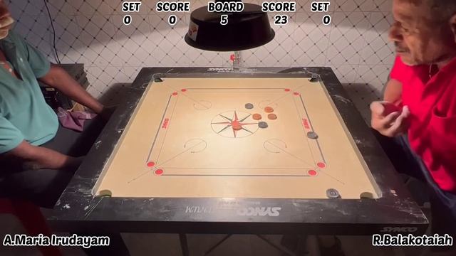 CARROM | MARIA IRUDAYAM vs BALAKOTAIAH Team Event #carromunlimited #chennai #tamilnadu #carromking