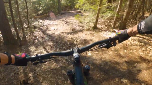 I crashed again, but I also did something smart // Bradbury Mountain Boundary Trail