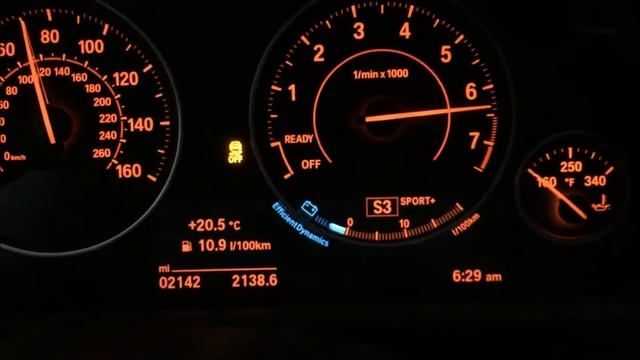 2016 BMW F31 328i Sports Wagon X-drive 0-60 MPH Acceleration, Launch Control