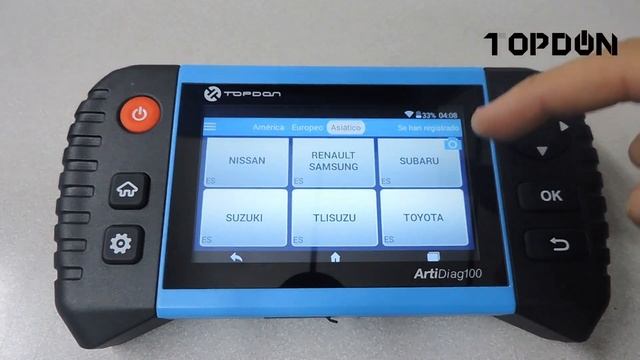 Topdon ArtiDiag100 | Equipo de diagnóstico, conectividad wi-fi  y funciones especiales !!!