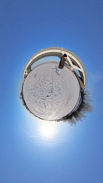 Insta 360 x4 первое тестовое видео