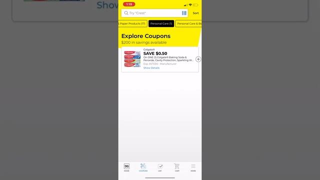 How to use the Dollar General App for Couponing