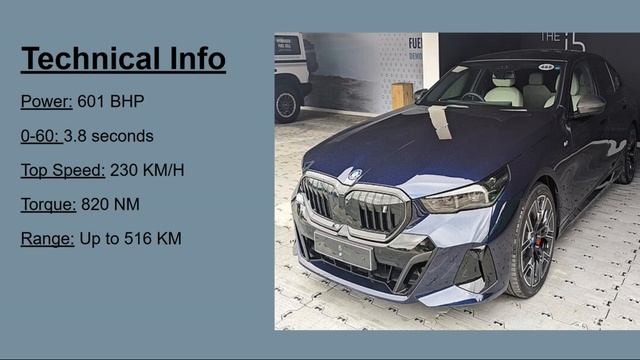 2025 BMW i5 M60 601 BHP Technical info: Is It A True M?