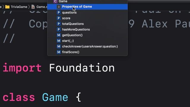 TrivaGame Demo, Part 3