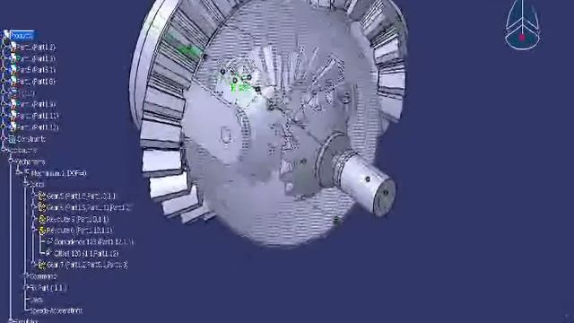 simulation of differential unit