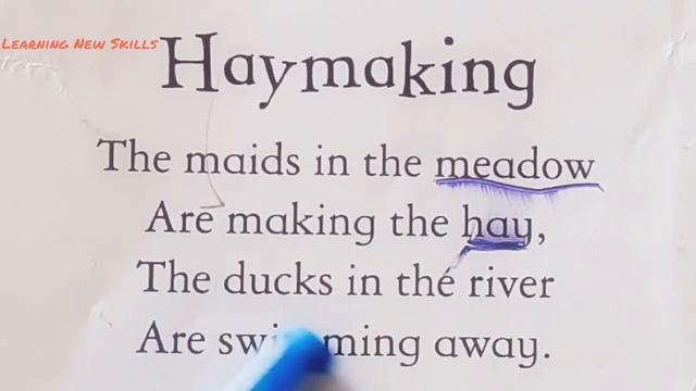 Heymaking Short poem | Rhyme and word meaning | Learn poem reading