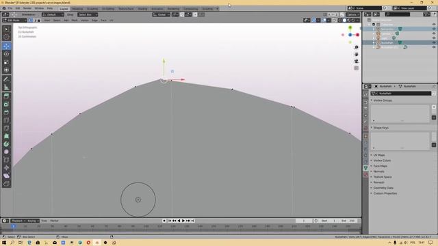 Blender 2.82a - how to use carve (knife tool) to create carved beautiful objects (2020)