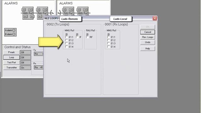 Loops en radios MINI-LINK