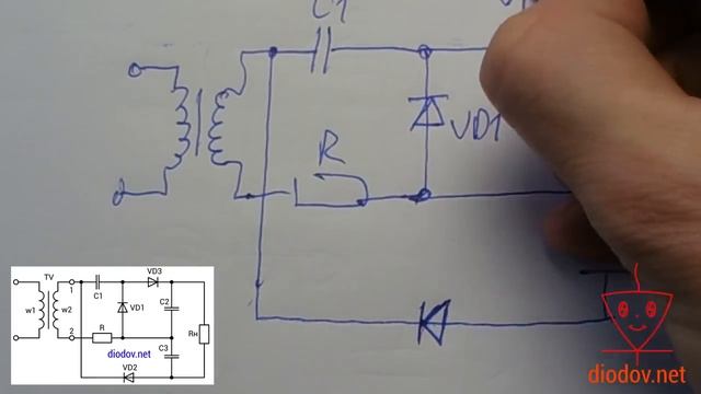 Умножитель напряжения своими руками
