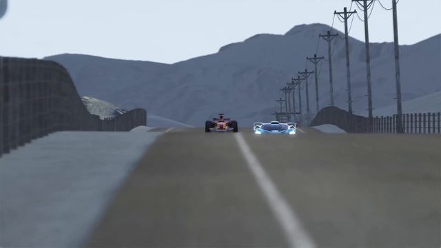 Ferrari F2004 Schumacher vs Devel Sixteen vs Bugatti Bolide vs Koenisegg Jesko Absolut at Highlands