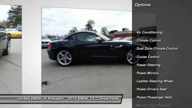 2014 BMW Z4 Roswell GA RF15365