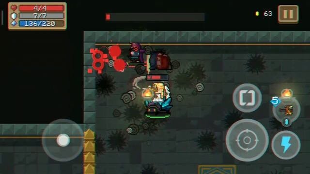 SOUL KNIGHT.ПРОХОЖДЕНИЕ С ОРУЖИЕ́М БЛИЖНЕГО БОЯ.СОУЛ КНАЙТ.