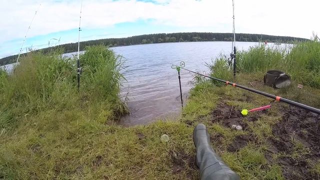 Рыбалка на новом моторе/ Трудовые лещи
