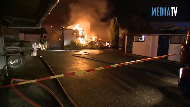 Uitslaande brand in kantoorgebouw WAC