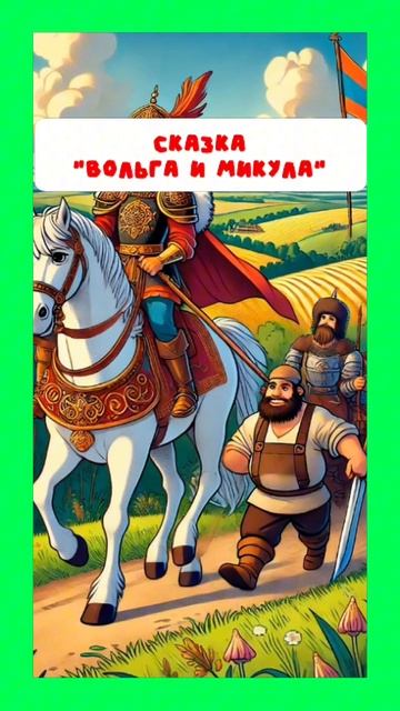 Вольга и Микула // Больше сказок тут: https://t.me/skazki_multiki