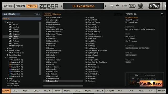 U He Zebra 2  Best Factory Presets [no talking]