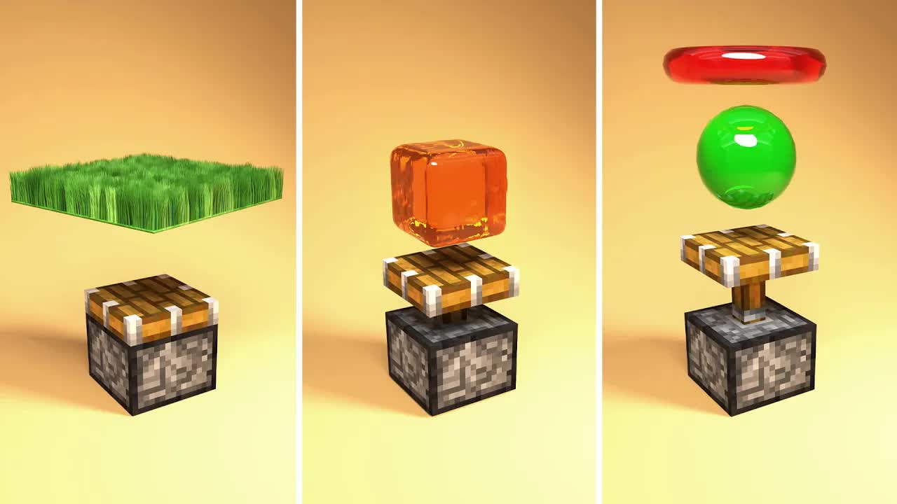 Crazy Minecraft Physics🔥| Satisfying Simulation 💦