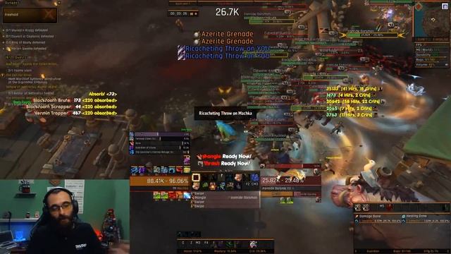 Druid in Freehold - 6-8 Minutes 110-120 Boosting Route for Fastest Leveling in BFA as Guardian