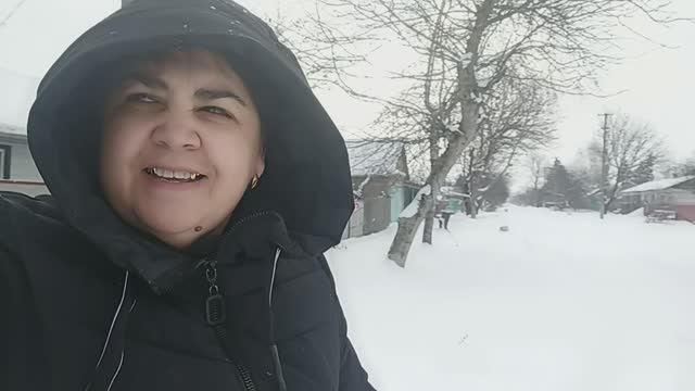 Вынесла мусор и пошла готовить обед
