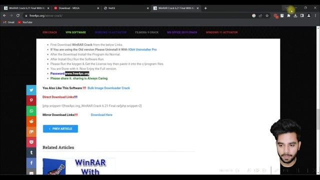 Download and install winrar