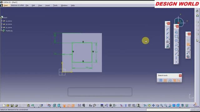 How to use pad, drafted fillet pad&multipad in Catia v5