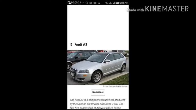 top 10 audi