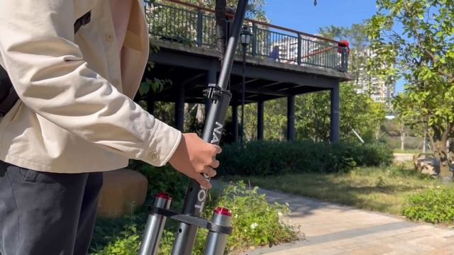 【Appearance video】Nanrobot Dual Stem Electric Scooters D4+2.5