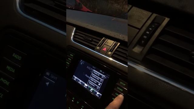 Skoda Touchscreen