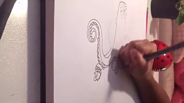 TheFlamingoArtist | Drawing Hank | #02