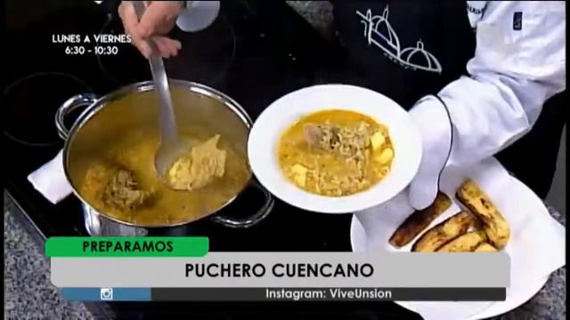 Marlene Jaramillo, “Puchero Cuencano” Parte 01/03, programa 30/01/2018