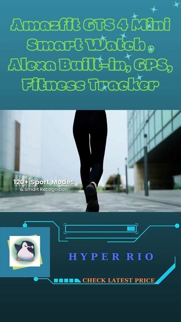 Amazfit GTS 4 Mini Smart Watch #shorts