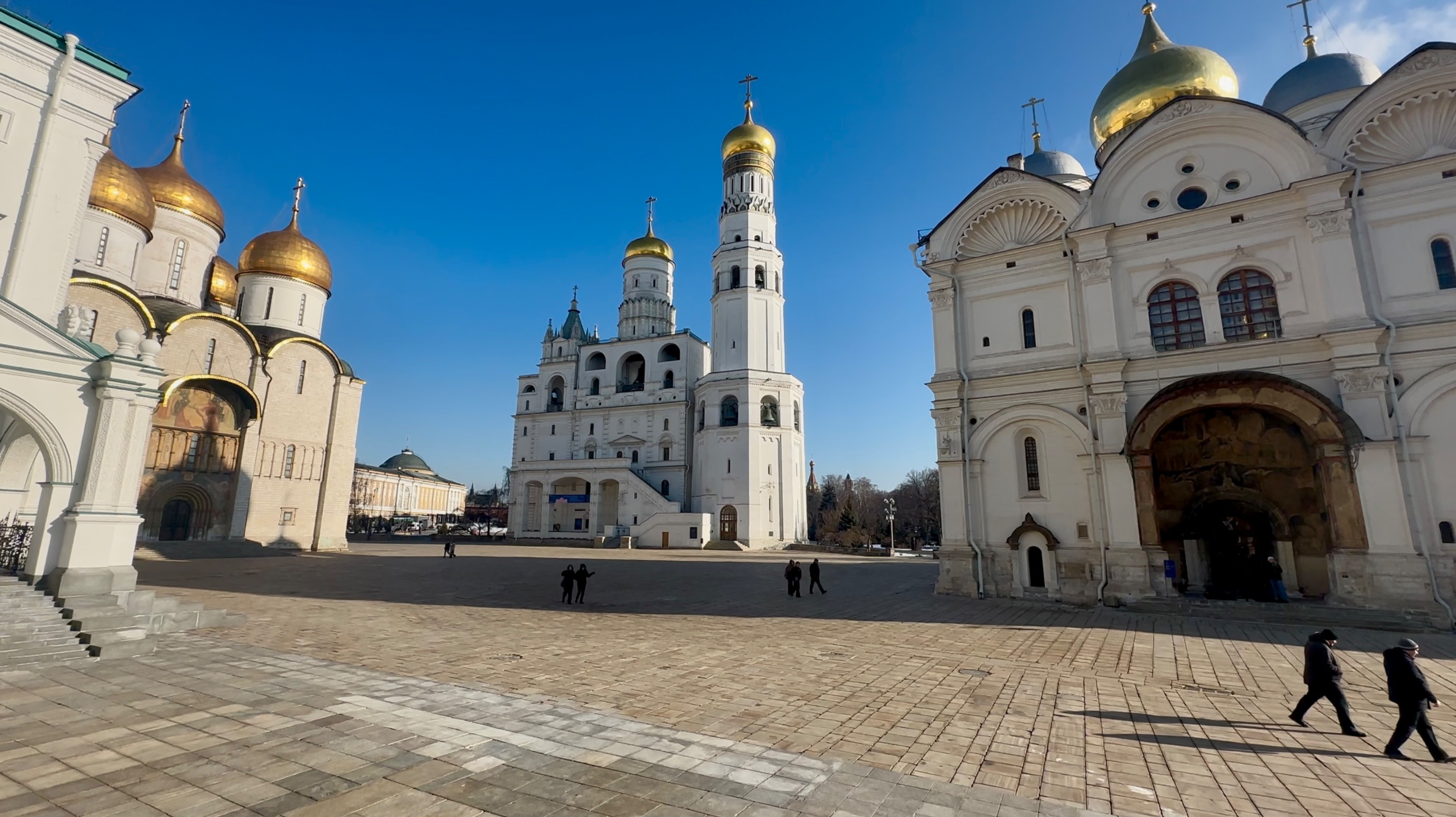 Кремль Соборная площадь Москва