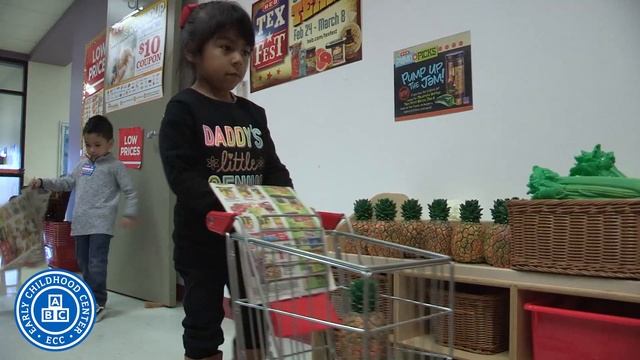 The Early Childhood Center’s mini-HEB store