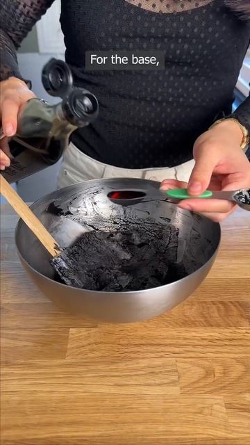 Squid ink fish sauce butter #homemade #asmr #cooking #vietnamesefood #recipe