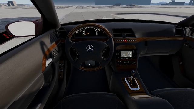 Mercedes-Benz S-Class(W220)-BeamNG Drive(#1579)