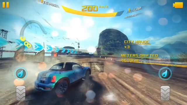 Asphalt-8 Airborne With My Favourite Car Mini Cooper S Roadster  (ICELAND ROUND)