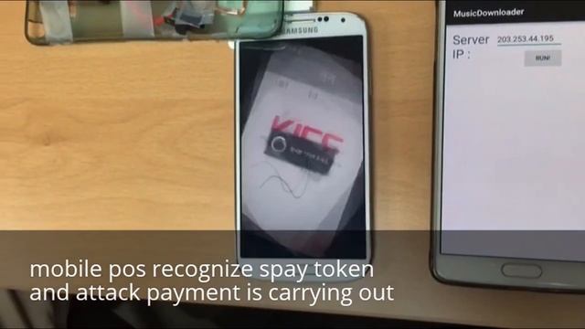Samsung pay hack using mobile pos
