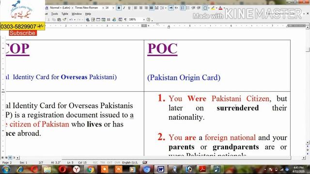 NADRA NICOP VS POC  | Difference | Benefits | Pakistan Origin  Card aur  NICOP main kia Farq hai