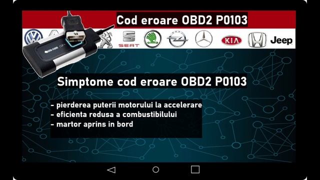 cod eroare P0103 tester auto? - 🚗 ce se inseamna ? service auto 🚗 reparatii auto
