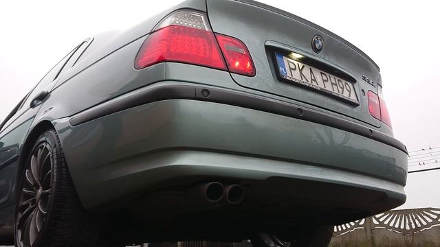 BMW E46 330i stock exhaust coldstart