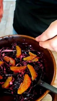Vitamínová bomba- šalát z červenej kapusty