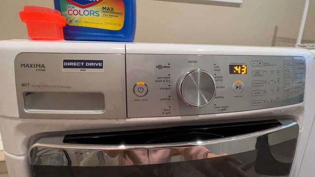 Quick How-To: Maytag Maxima XL Front Load Steam Washer & Dryer Commercial Technology