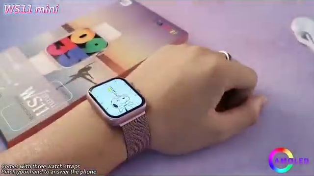 WS11 mini super Amoled Display big screen 2.09 slim watches #mrsgroupllc #subscribe #gadget