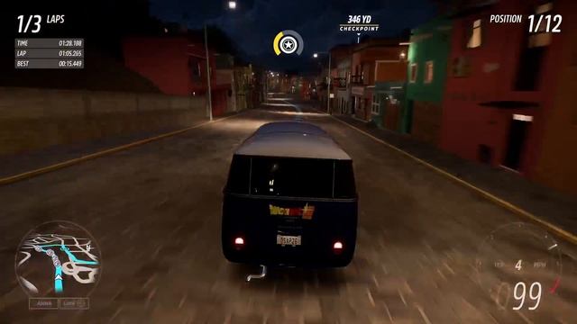 Forza Horizon 5 Race VOLKSWAGEN TYPE 2 DE LUXE 1963