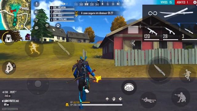 HIGHLIGHTS EM CAMPEONATOS! ❤️🙏🏽iPhone 8 plus free fire #3