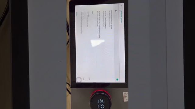 Tuya smart center control panel screen drop-down bar failure test method