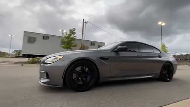 BMW M6 gran coupe roll out… Grey skies, grey car🤷🏾♂️🤷🏾♂️🤷🏾♂️