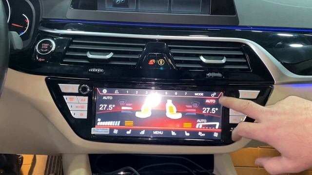 BMW G30 DİGİTAL KLİMA KONTROL PANEL UYGULAMASI #bmw