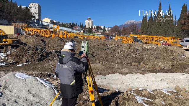 Свежее видео со строительной площадки жилых кварталов «Парковая Резиденция» 🏗