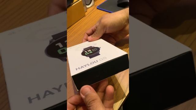 Unboxing Smartwatch Haylou GS